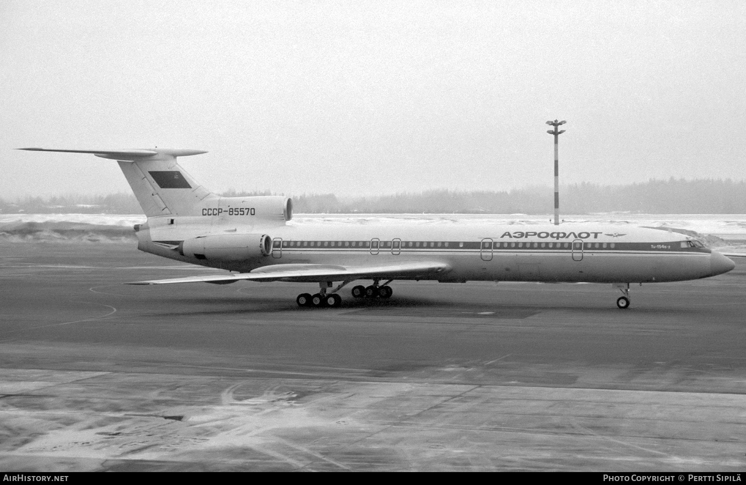Aircraft Photo of CCCP-85570 | Tupolev Tu-154B-2 | Aeroflot | AirHistory.net #550884