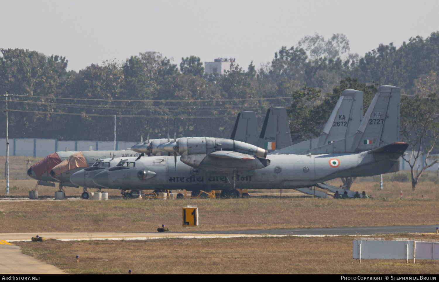 Aircraft Photo of KA2727 | Antonov An-32RE | India - Air Force | AirHistory.net #550909