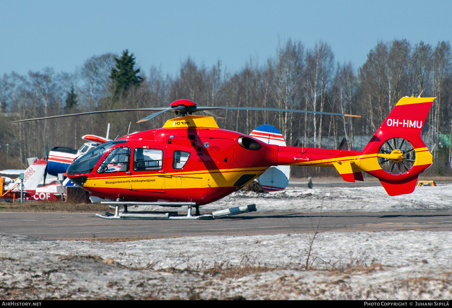 Aircraft Photo of OH-HMU | Eurocopter EC-135P-2+ | SHT - Skärgårdshavets Helikoptertjänst | AirHistory.net #550930