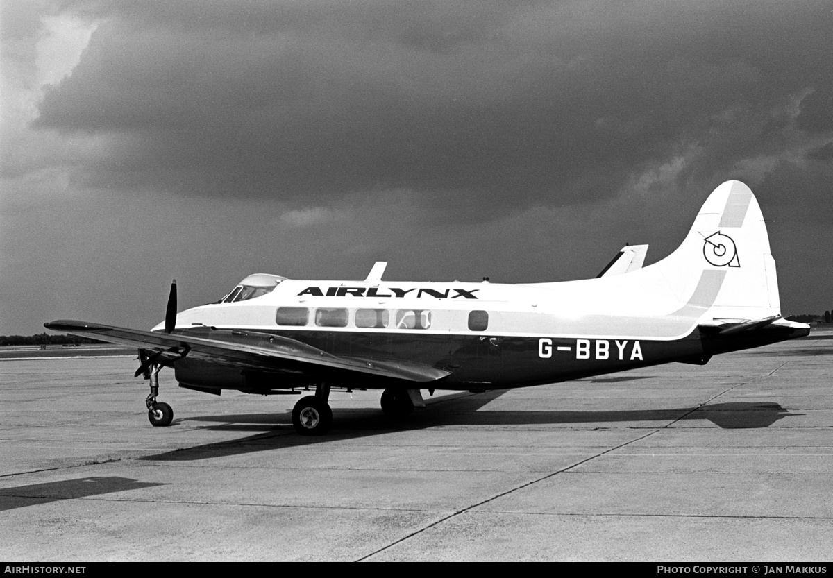 Aircraft Photo of G-BBYA | De Havilland D.H. 104 Dove 6 | Air Lynx | AirHistory.net #550932