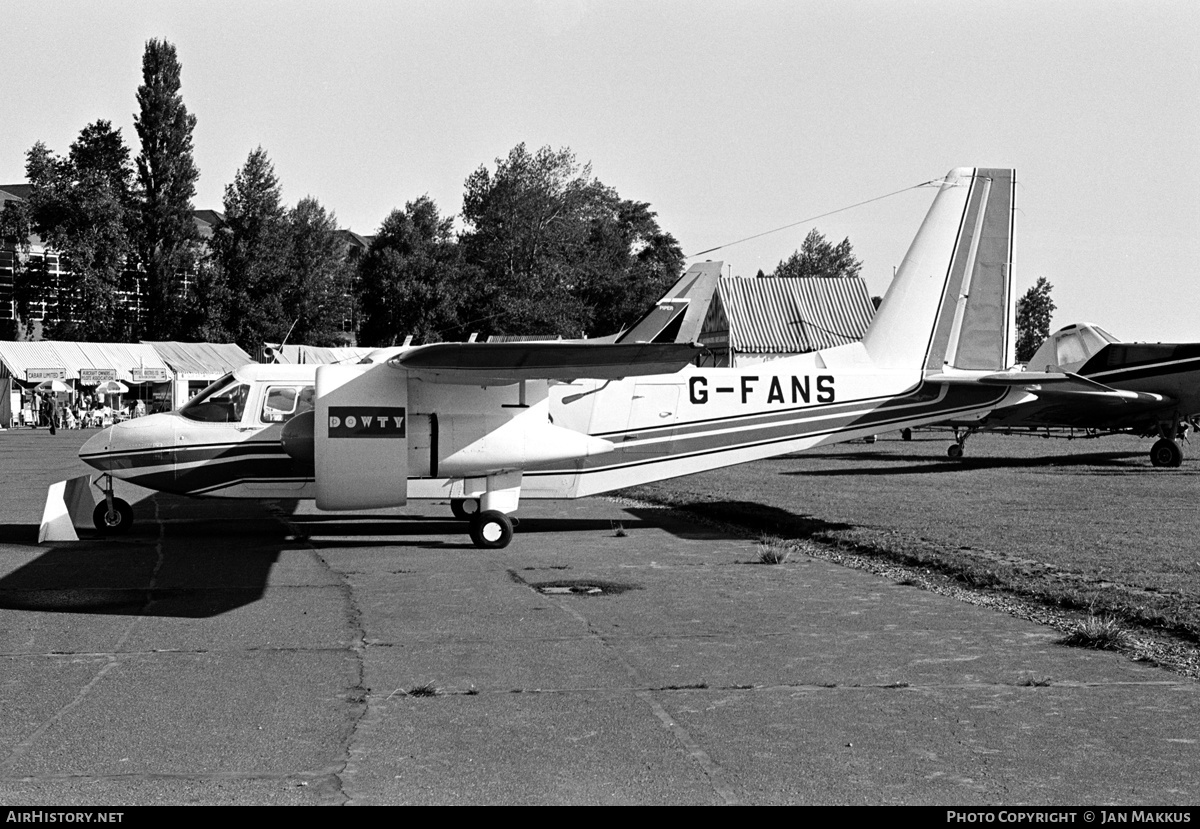Aircraft Photo of G-FANS | Britten-Norman BN-2A-3 Islander | Dowty Rotol | AirHistory.net #550939