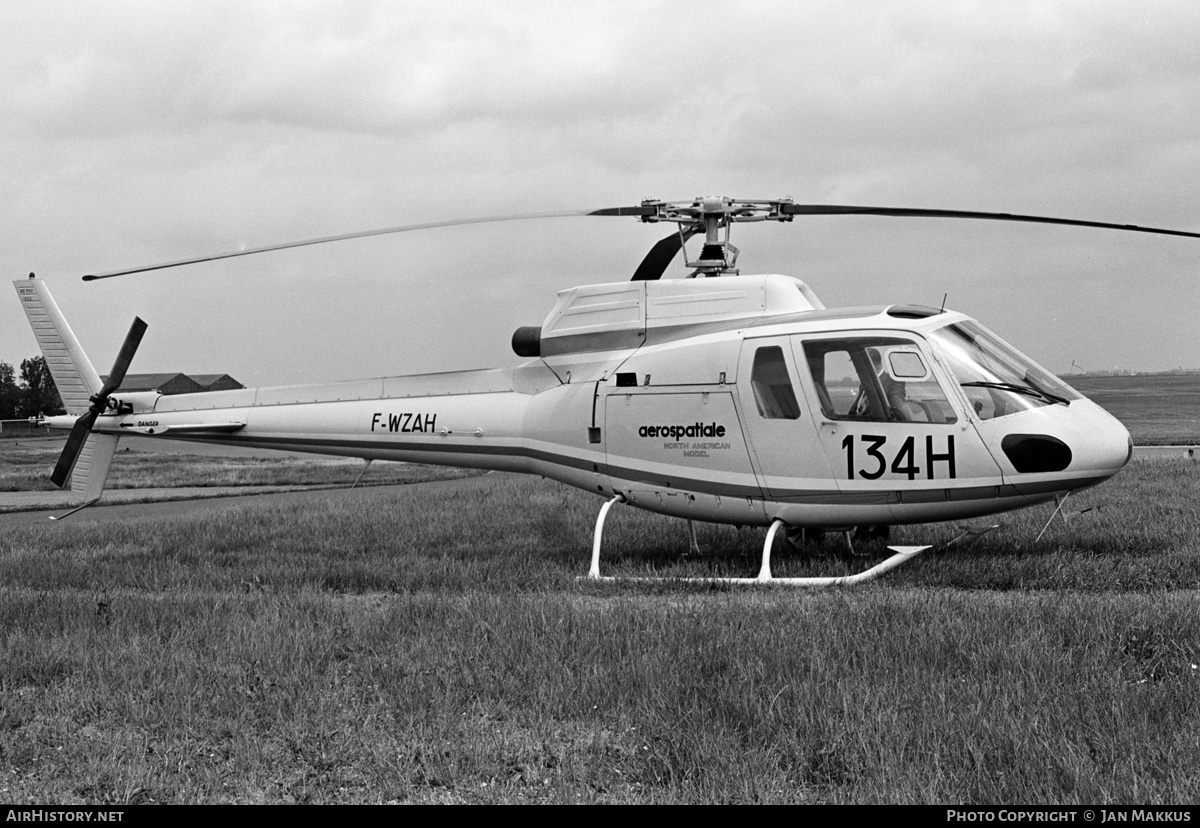 Aircraft Photo of F-WZAH | Aerospatiale AS-350C AStar | Aerospatiale | AirHistory.net #550950