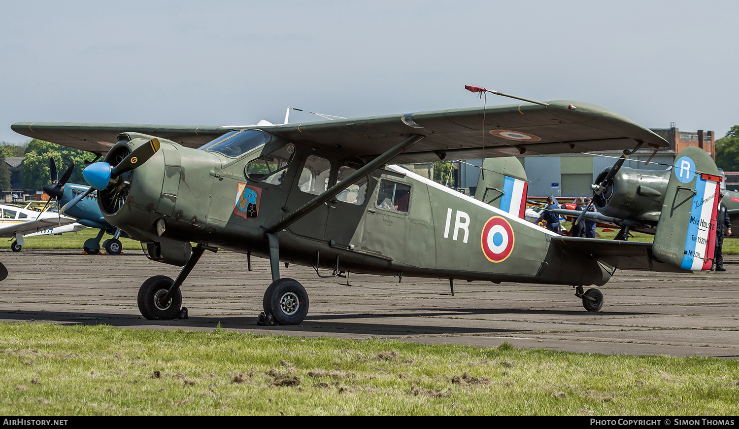 Aircraft Photo of G-YYYY / 208 | Max Holste MH.1521M Broussard | France - Air Force | AirHistory.net #550952