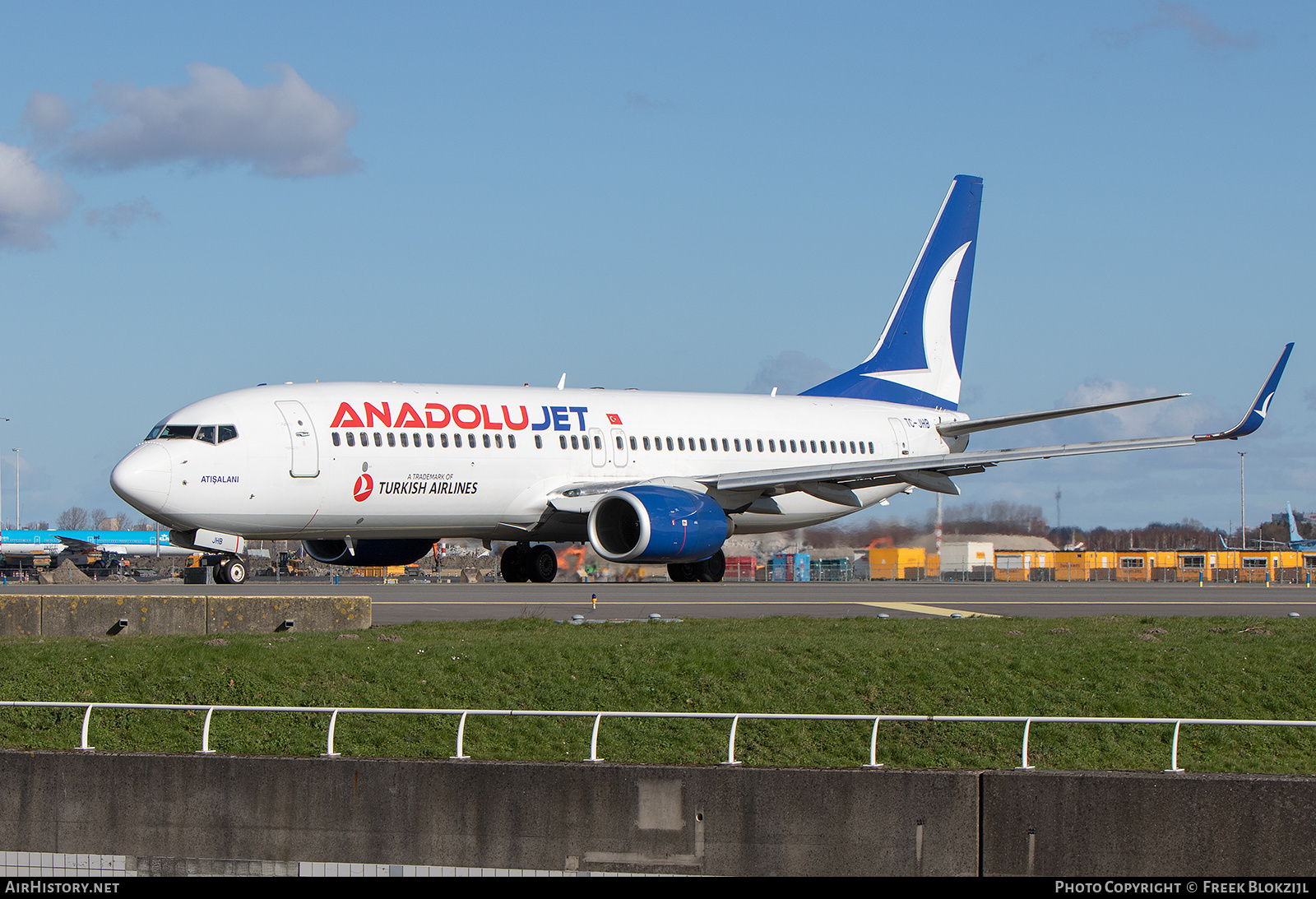 Aircraft Photo of TC-JHB | Boeing 737-8F2 | AnadoluJet | AirHistory.net #550955