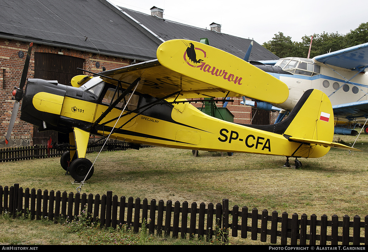 Aircraft Photo of SP-CFA | PZL-Okecie PZL-101 Gawron | AirHistory.net #550957