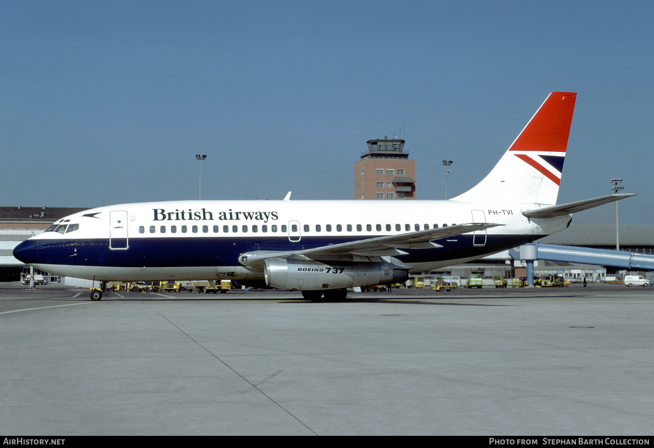 Aircraft Photo of PH-TVI | Boeing 737-222 | British Airways | AirHistory.net #550972