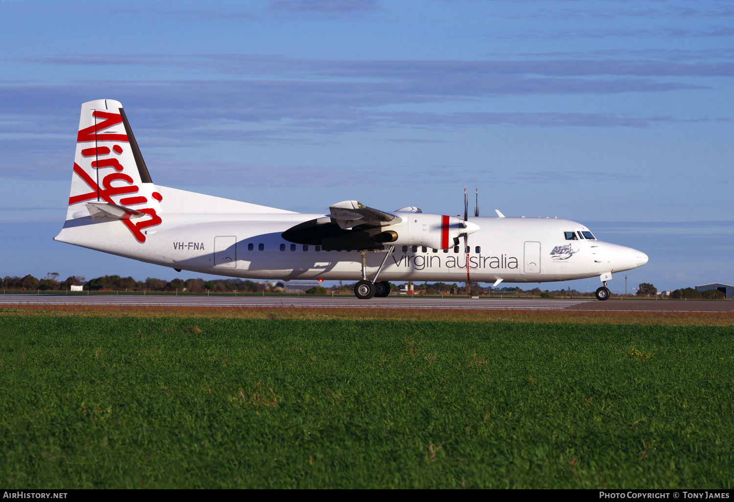 Aircraft Photo of VH-FNA | Fokker 50 | Virgin Australia Airlines | AirHistory.net #550980