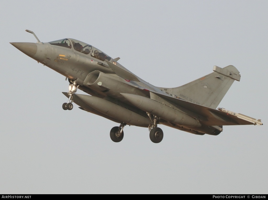 Aircraft Photo of 344 | Dassault Rafale B | France - Air Force | AirHistory.net #550984