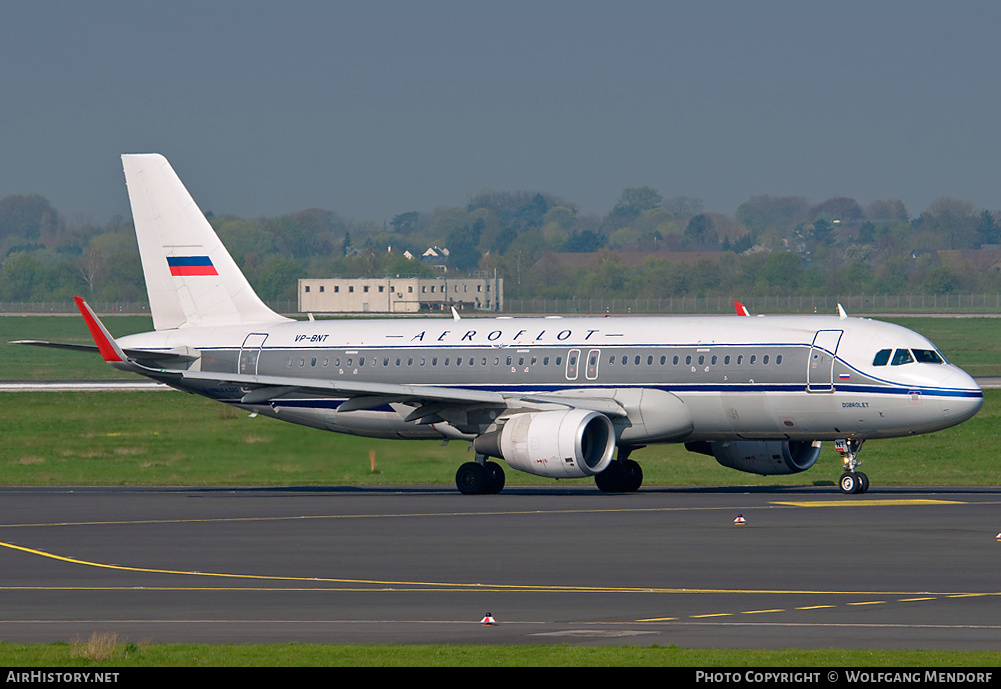 Aircraft Photo of VP-BNT | Airbus A320-214 | Aeroflot - Russian Airlines | AirHistory.net #550987