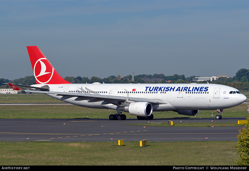 Aircraft Photo of TC-JNE | Airbus A330-203 | Turkish Airlines | AirHistory.net #550990