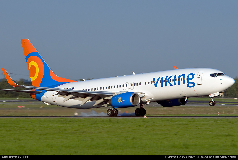 Aircraft Photo of SE-RHX | Boeing 737-86N | Viking Airlines | AirHistory.net #550992