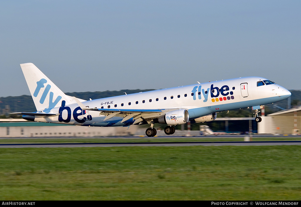 Aircraft Photo of G-FBJE | Embraer 175LR (ERJ-170-200LR) | Flybe | AirHistory.net #551001