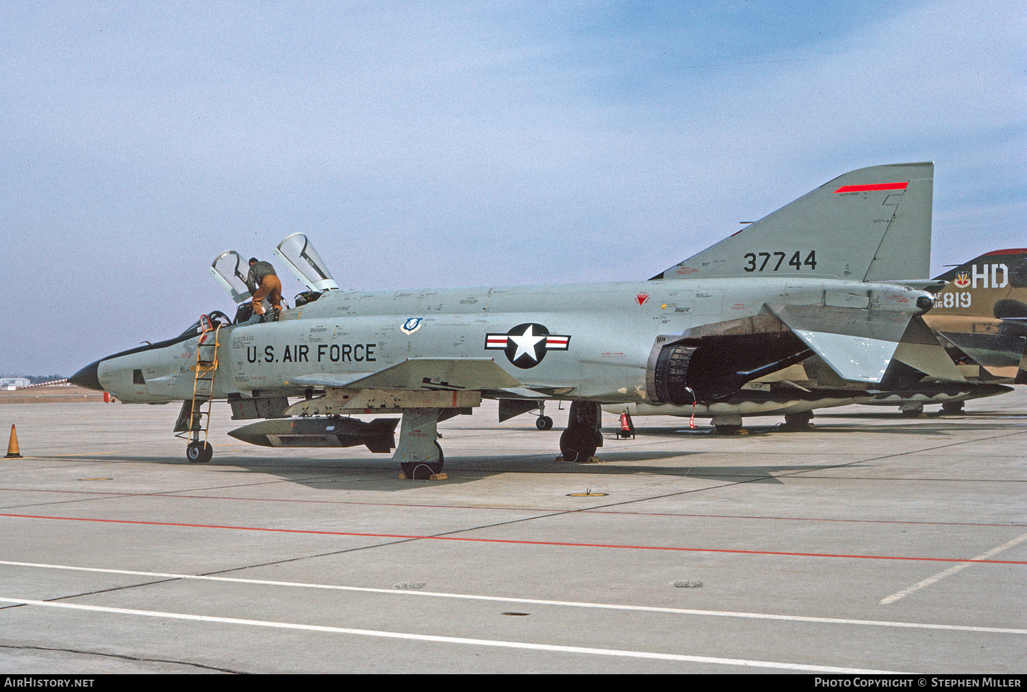 Aircraft Photo of 63-7744 / 37744 | McDonnell RF-4C Phantom II | USA - Air Force | AirHistory.net #551002