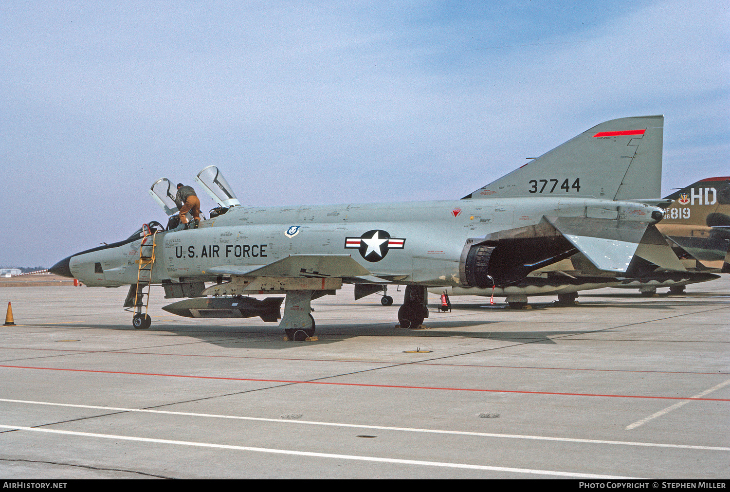 Aircraft Photo of 63-7744 / 37744 | McDonnell NRF-4C Phantom II | USA - Air Force | AirHistory.net #551002