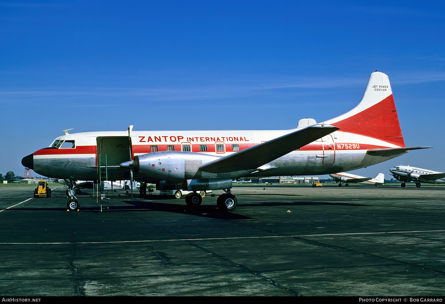 Aircraft Photo of N7529U | Convair 640/F | Zantop International Airlines | AirHistory.net #551005