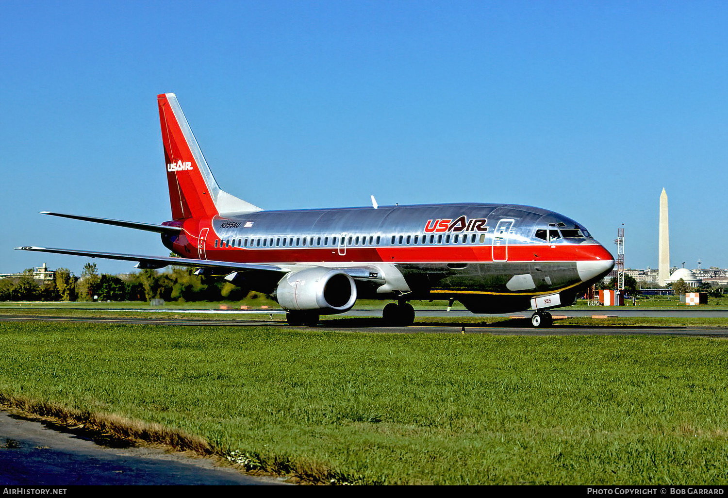 Aircraft Photo of N355AU | Boeing 737-3B7 | USAir | AirHistory.net #551014