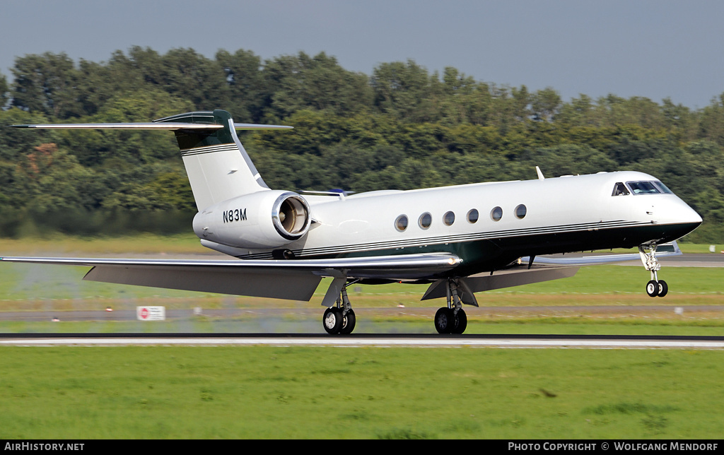 Aircraft Photo of N83M | Gulfstream Aerospace G-V Gulfstream V | AirHistory.net #551020