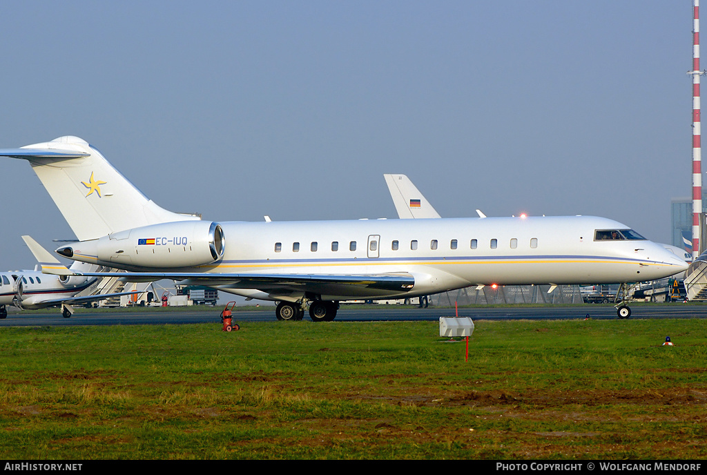 Aircraft Photo of EC-IUQ | Bombardier Global Express (BD-700-1A10) | AirHistory.net #551030