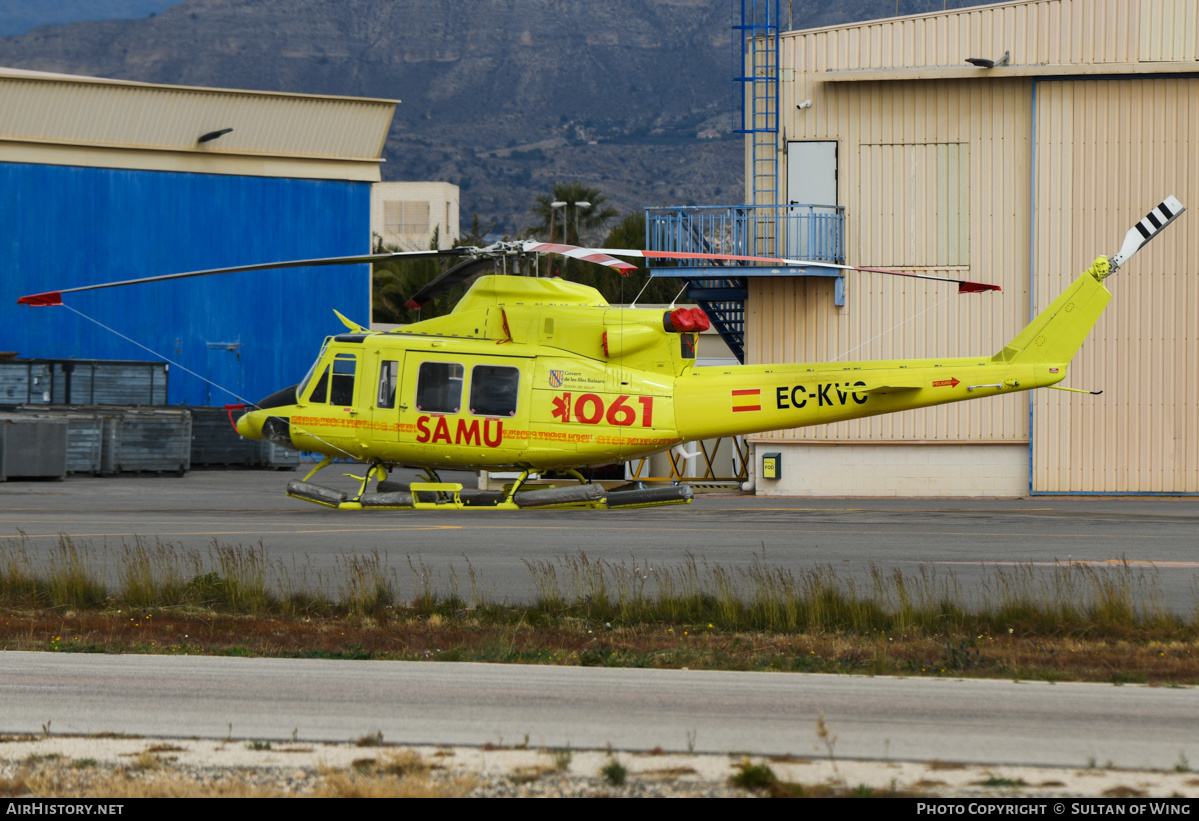 Aircraft Photo of EC-KVC | Bell 412EP | Govern de les Illes Balears | AirHistory.net #551033
