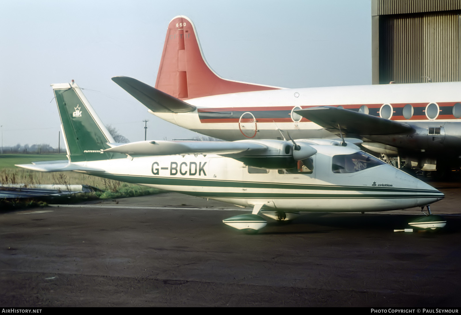 Aircraft Photo of G-BCDK | Partenavia P-68B Victor | DK Aviation | AirHistory.net #551049