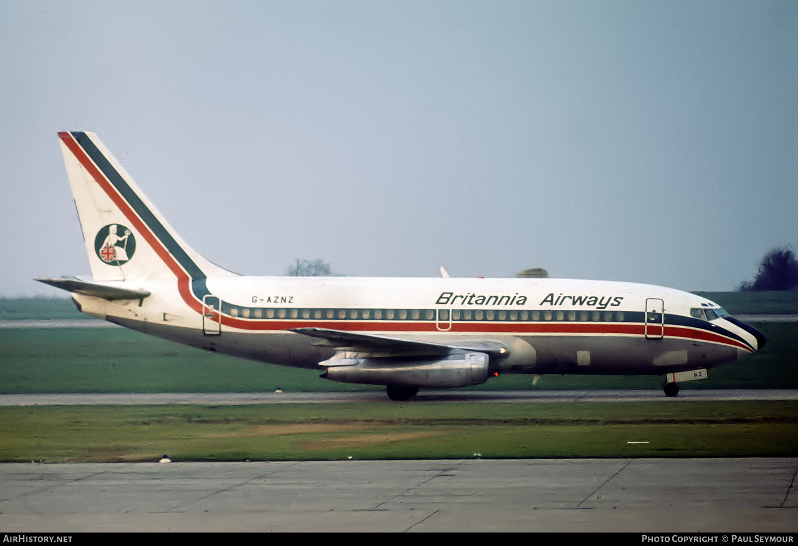 Aircraft Photo of G-AZNZ | Boeing 737-222 | Britannia Airways | AirHistory.net #551052