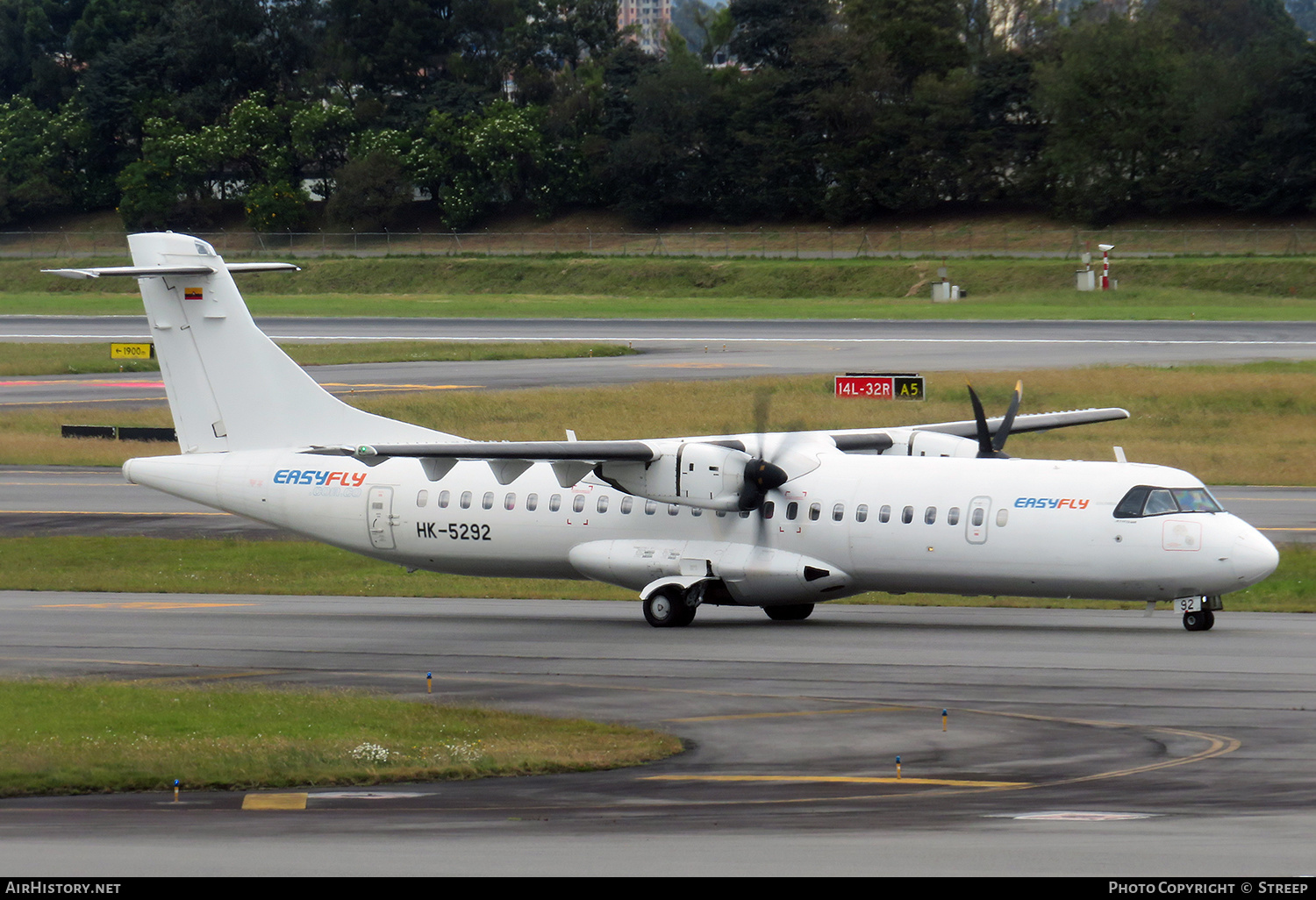 Aircraft Photo of HK-5292 | ATR ATR-72-600 (ATR-72-212A) | EasyFly | AirHistory.net #551072