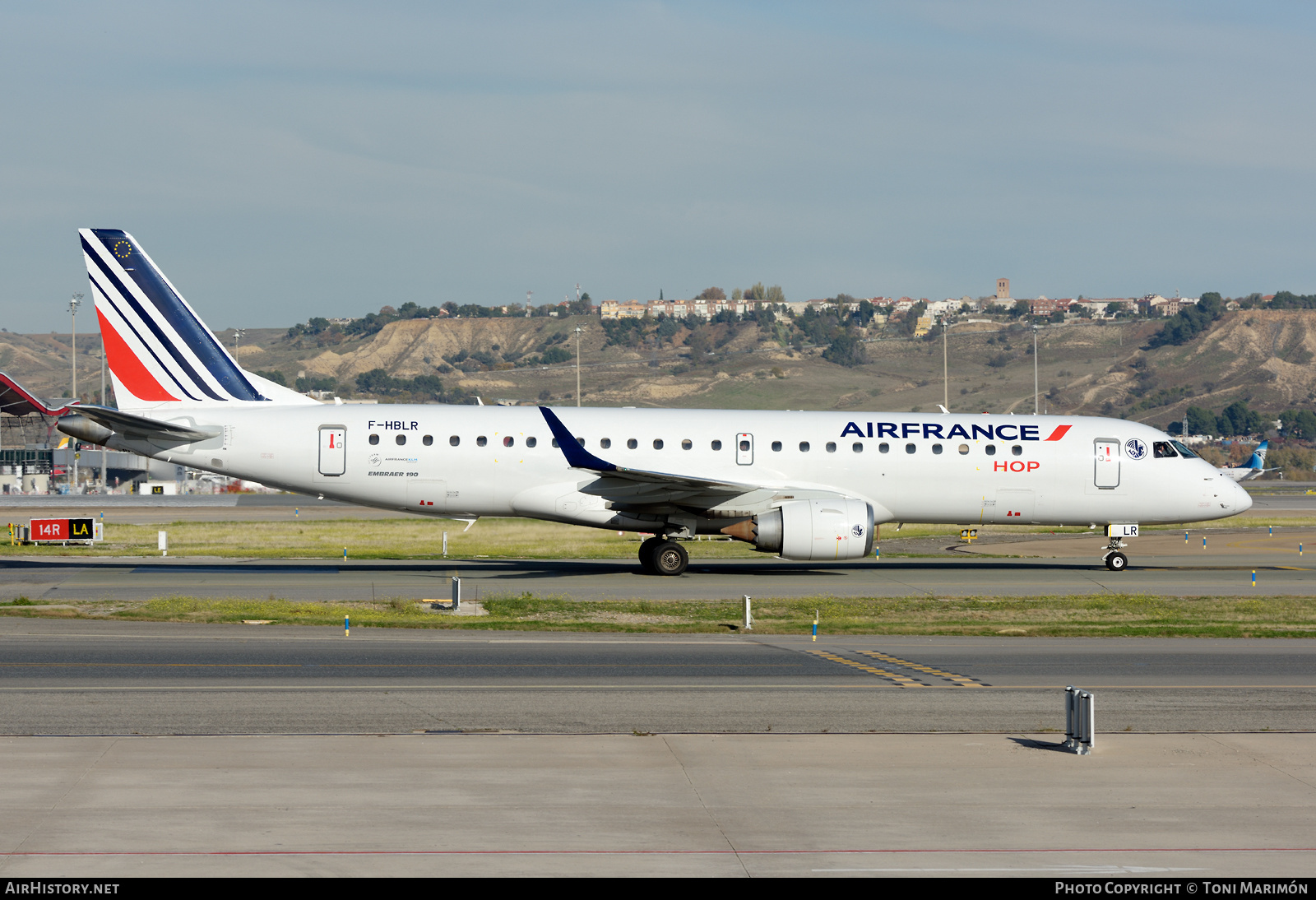 Aircraft Photo of F-HBLR | Embraer 190STD (ERJ-190-100STD) | Air France | AirHistory.net #551083