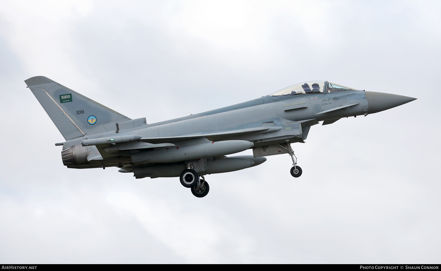 Aircraft Photo of 1019 | Eurofighter EF-2000 Typhoon | Saudi Arabia - Air Force | AirHistory.net #551088