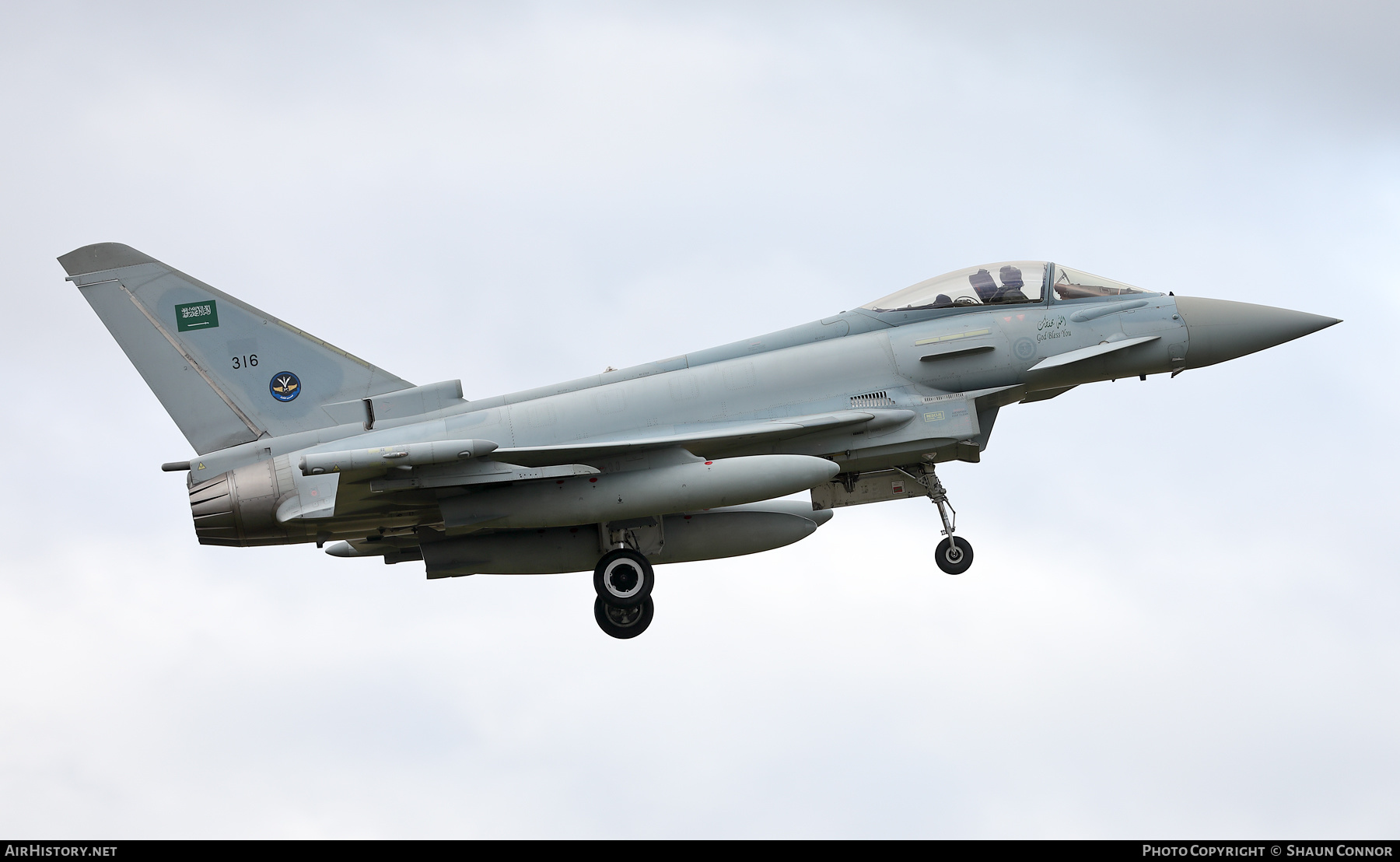 Aircraft Photo of 316 | Eurofighter EF-2000 Typhoon | Saudi Arabia - Air Force | AirHistory.net #551099