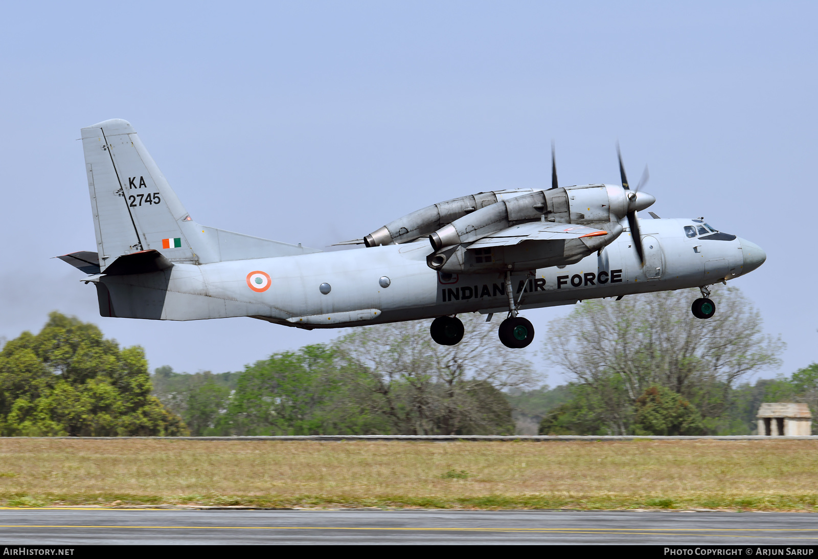 Aircraft Photo of KA2745 | Antonov An-32RE | India - Air Force | AirHistory.net #551100