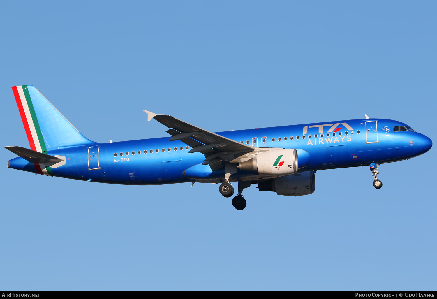 Aircraft Photo of EI-DTO | Airbus A320-216 | ITA Airways | AirHistory.net #551105