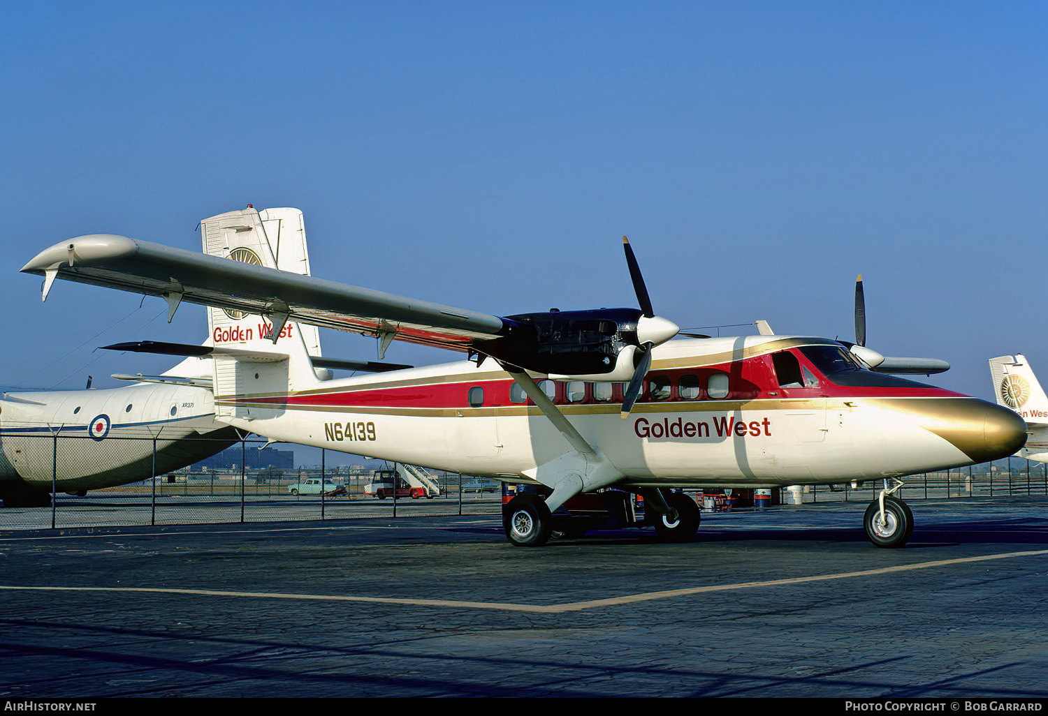 Aircraft Photo of N64139 | De Havilland Canada DHC-6-200 Twin Otter | Golden West Airlines | AirHistory.net #551111