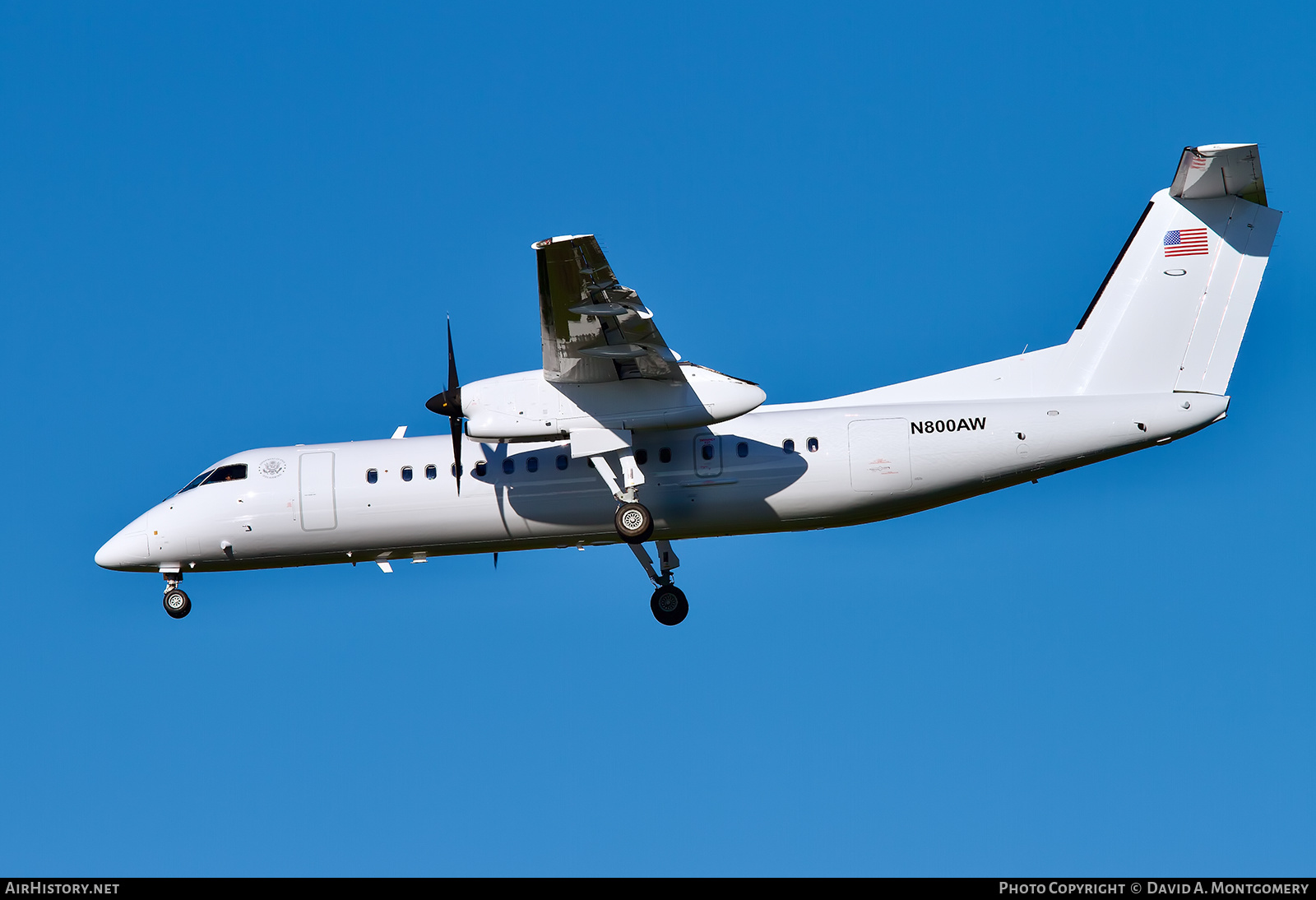 Aircraft Photo of N800AW | Bombardier DHC-8-315Q Dash 8 | DoS Air Wing - Department of State | AirHistory.net #551113
