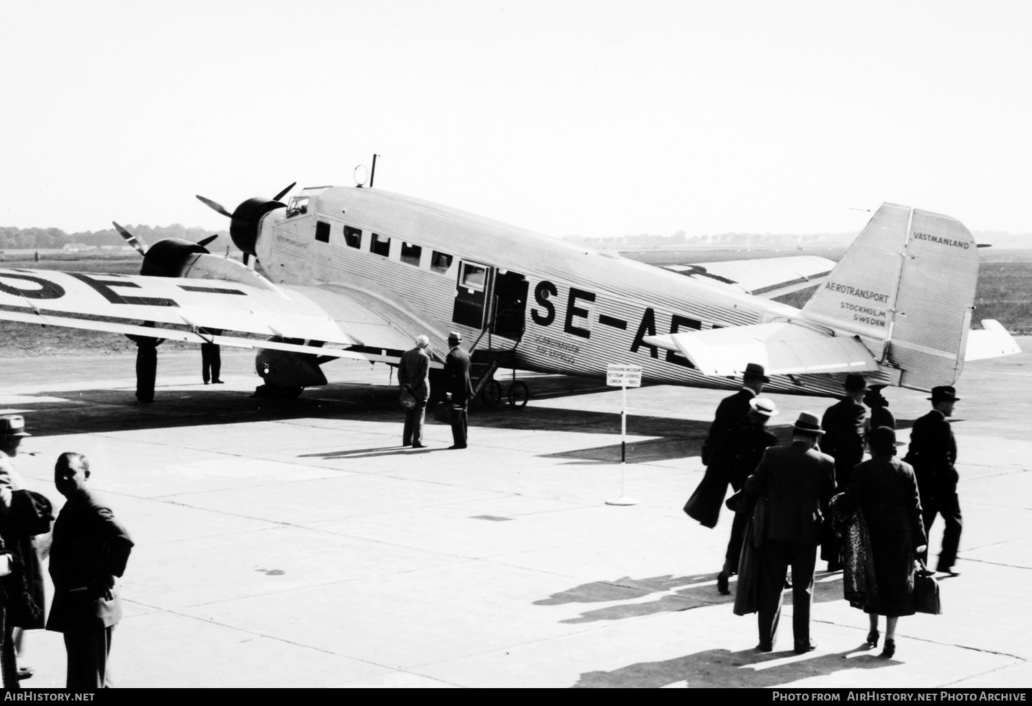 Aircraft Photo of SE-AER | Junkers Ju 52/3m nai | AB Aerotransport - ABA | AirHistory.net #551114