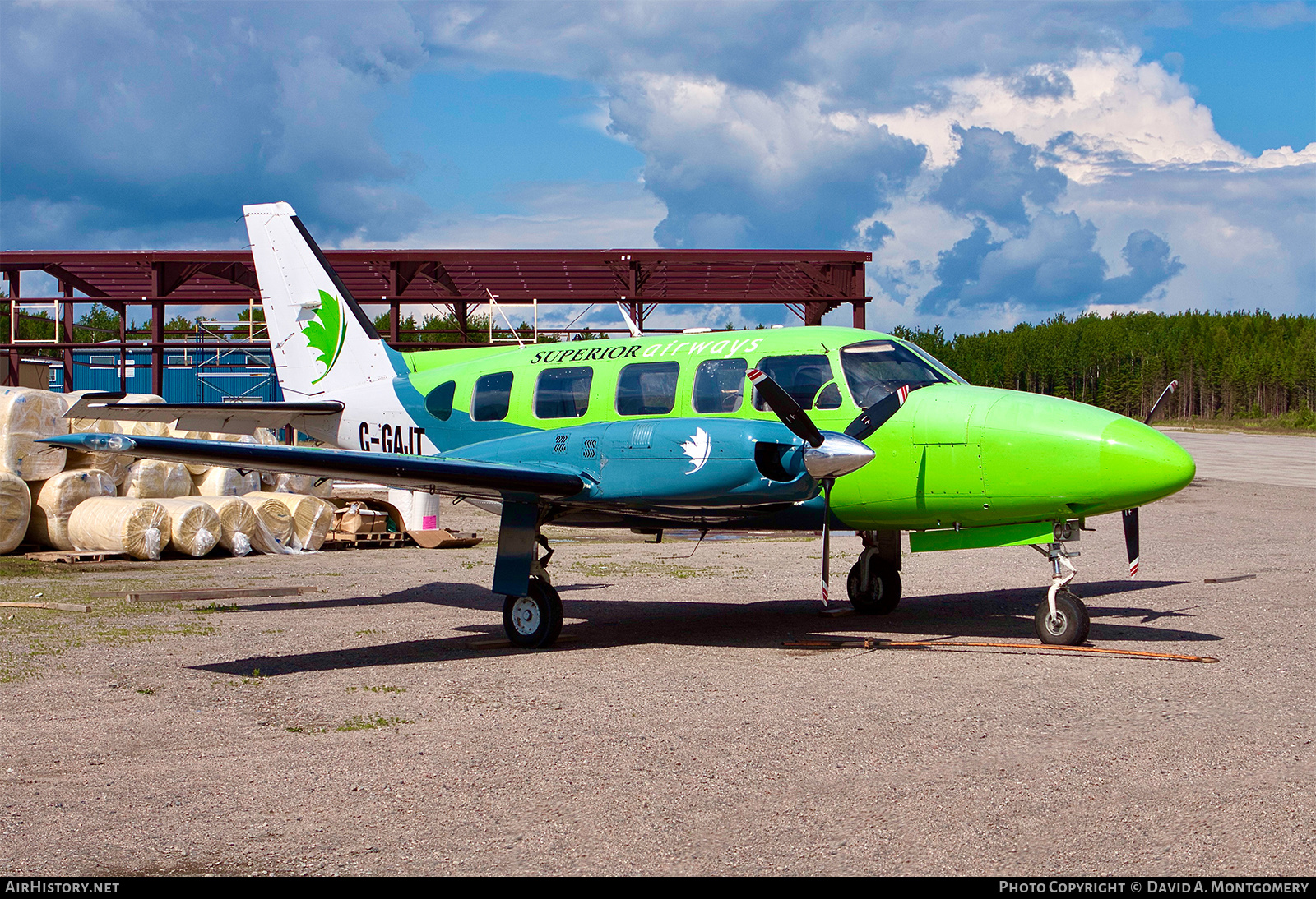 Aircraft Photo of C-GAJT | Piper PA-31-350 Chieftain | Superior Airways | AirHistory.net #551121
