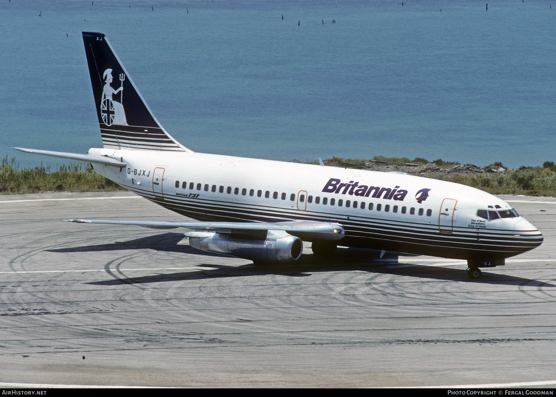 Aircraft Photo of G-BJXJ | Boeing 737-219/Adv | Britannia Airways | AirHistory.net #551132