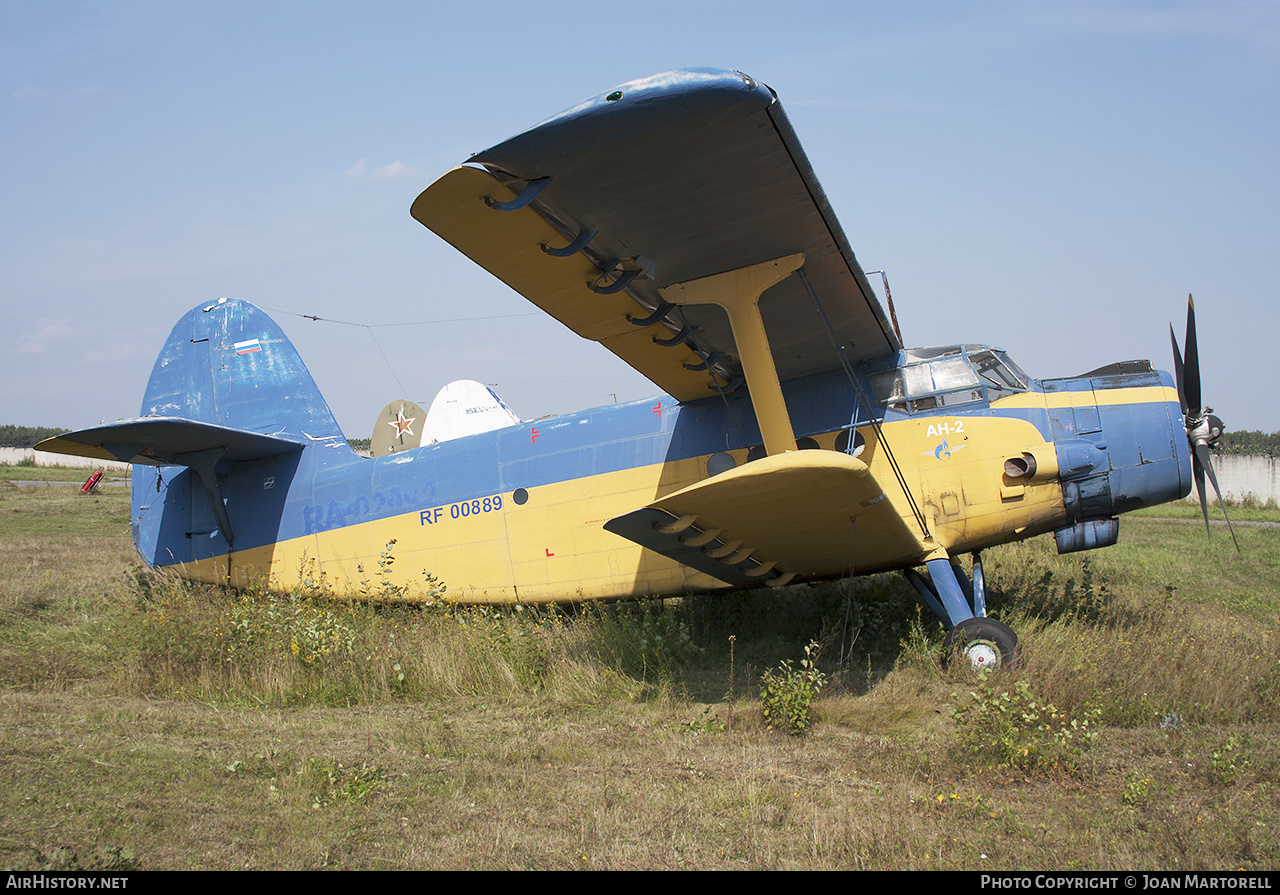 Aircraft Photo of RF-00889 | Antonov An-2 | Gazpromavia | AirHistory.net #551152