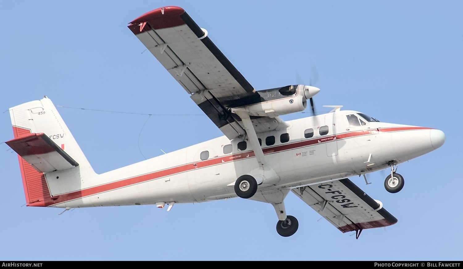 Aircraft Photo of C-FCSW | De Havilland Canada DHC-6-300 Twin Otter | Transport Canada | AirHistory.net #551156