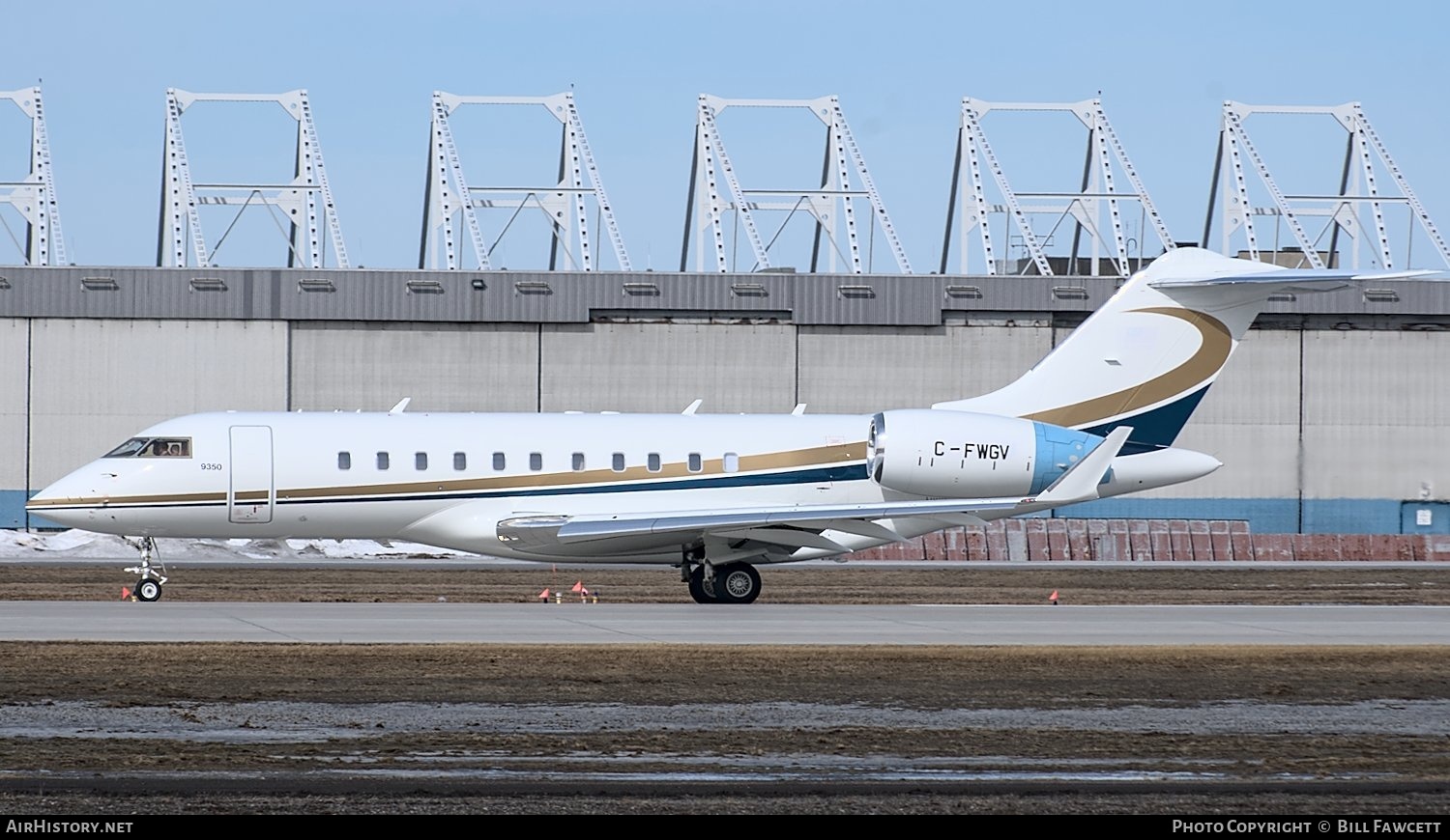Aircraft Photo of C-FWGV | Bombardier Global 5000 (BD-700-1A11) | AirHistory.net #551157
