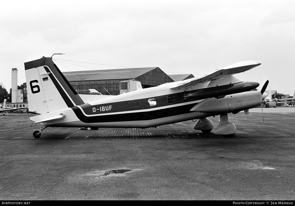 Aircraft Photo of D-IBUF | Dornier Do-28D-2 Skyservant | AirHistory.net #551166
