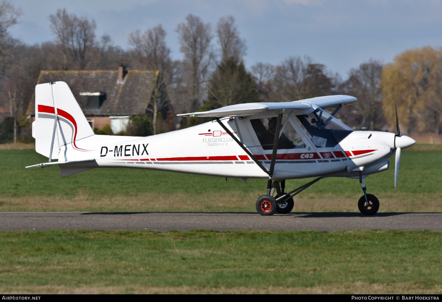 Aircraft Photo of D-MENX | Comco Ikarus C42B | Fiegerclub Stadtlohn | AirHistory.net #551171