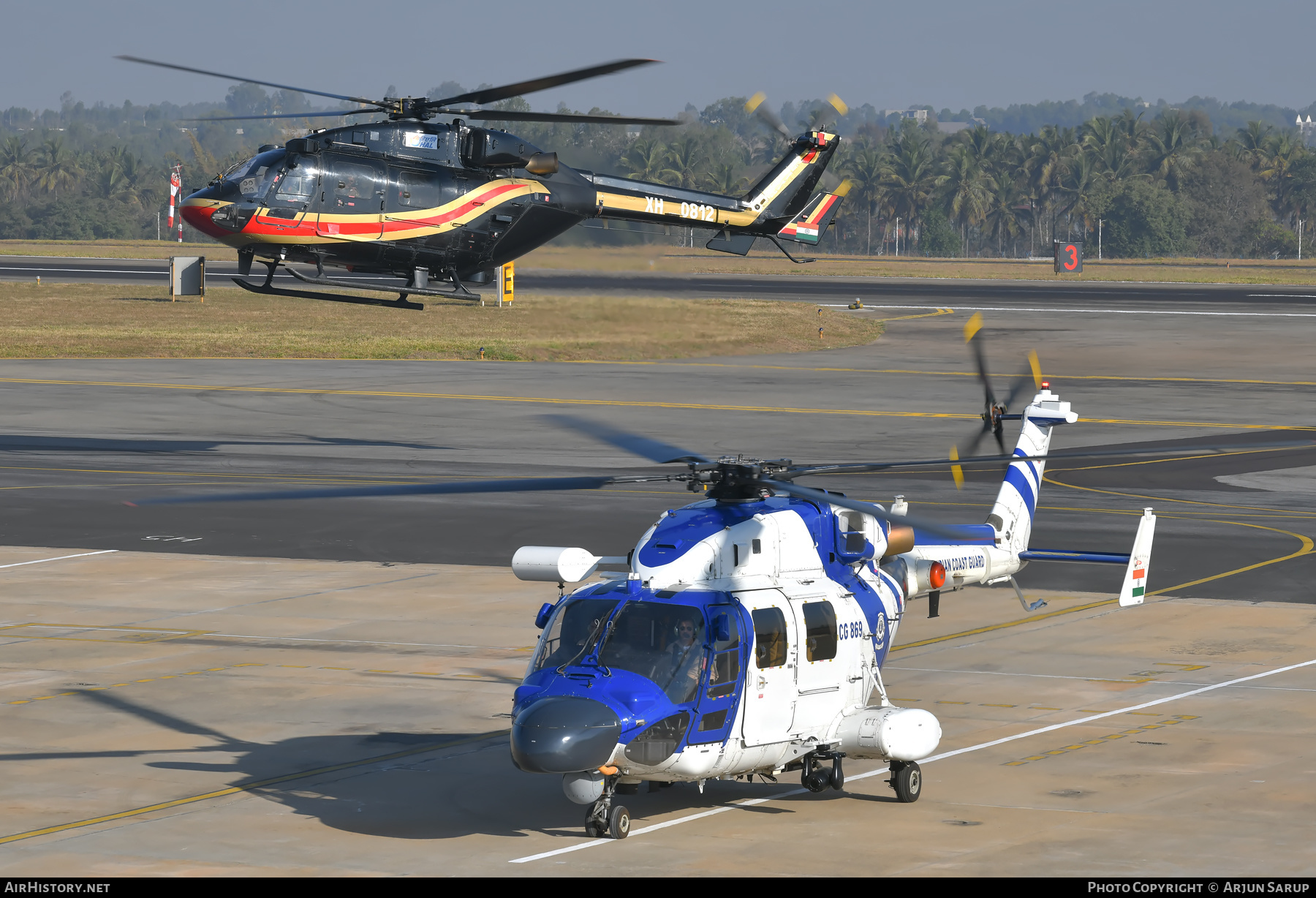 Aircraft Photo of CG869 | Hindustan ALH Dhruv Mk.III | India - Coast Guard | AirHistory.net #551172