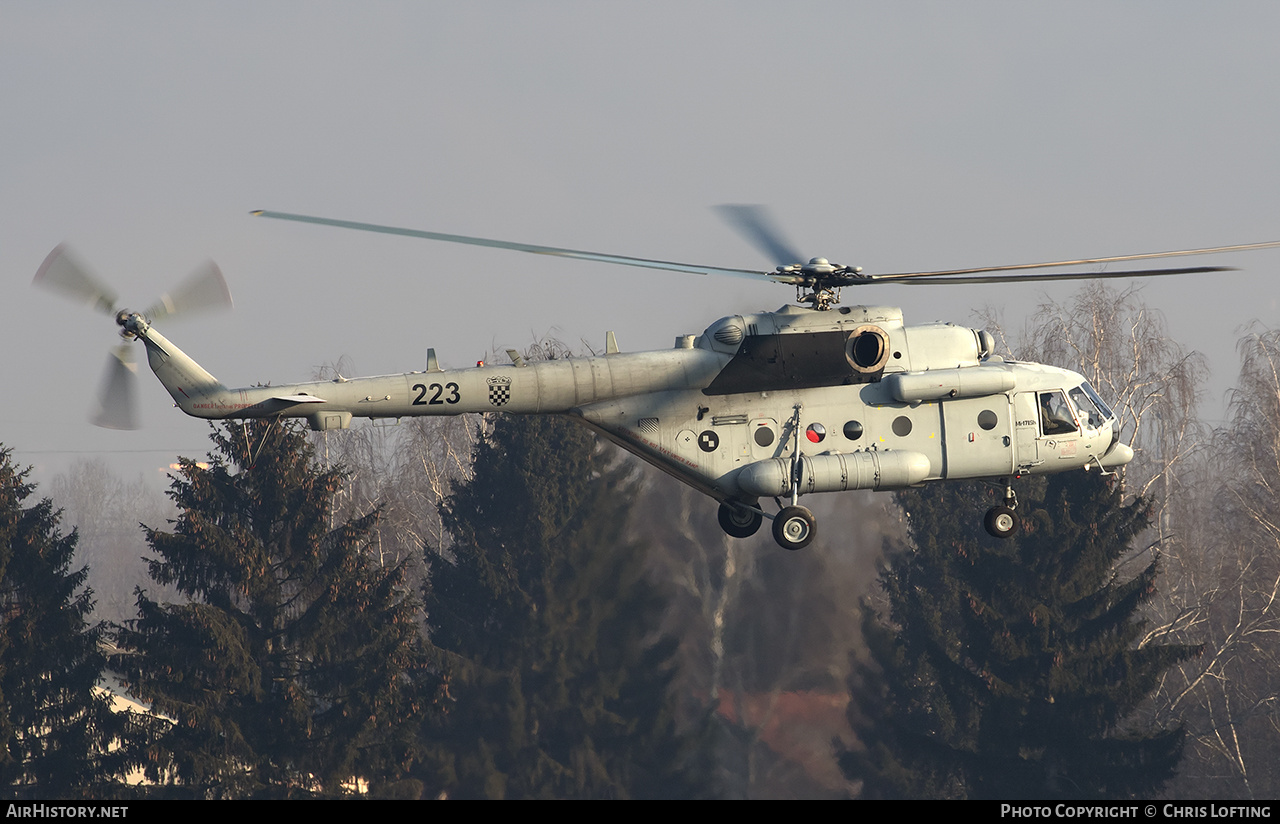 Aircraft Photo of 223 | Mil Mi-171Sh | Croatia - Air Force | AirHistory.net #551178