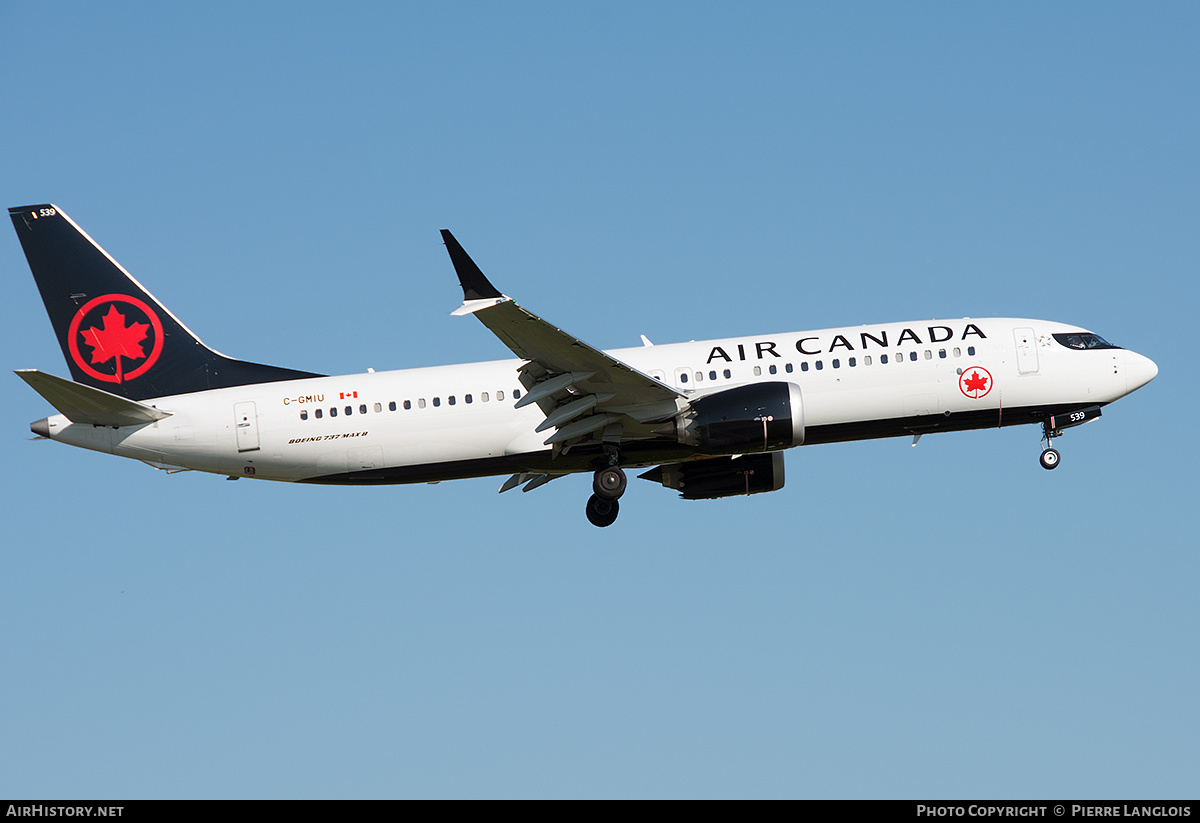 Aircraft Photo of C-GMIU | Boeing 737-8 Max 8 | Air Canada | AirHistory.net #551179