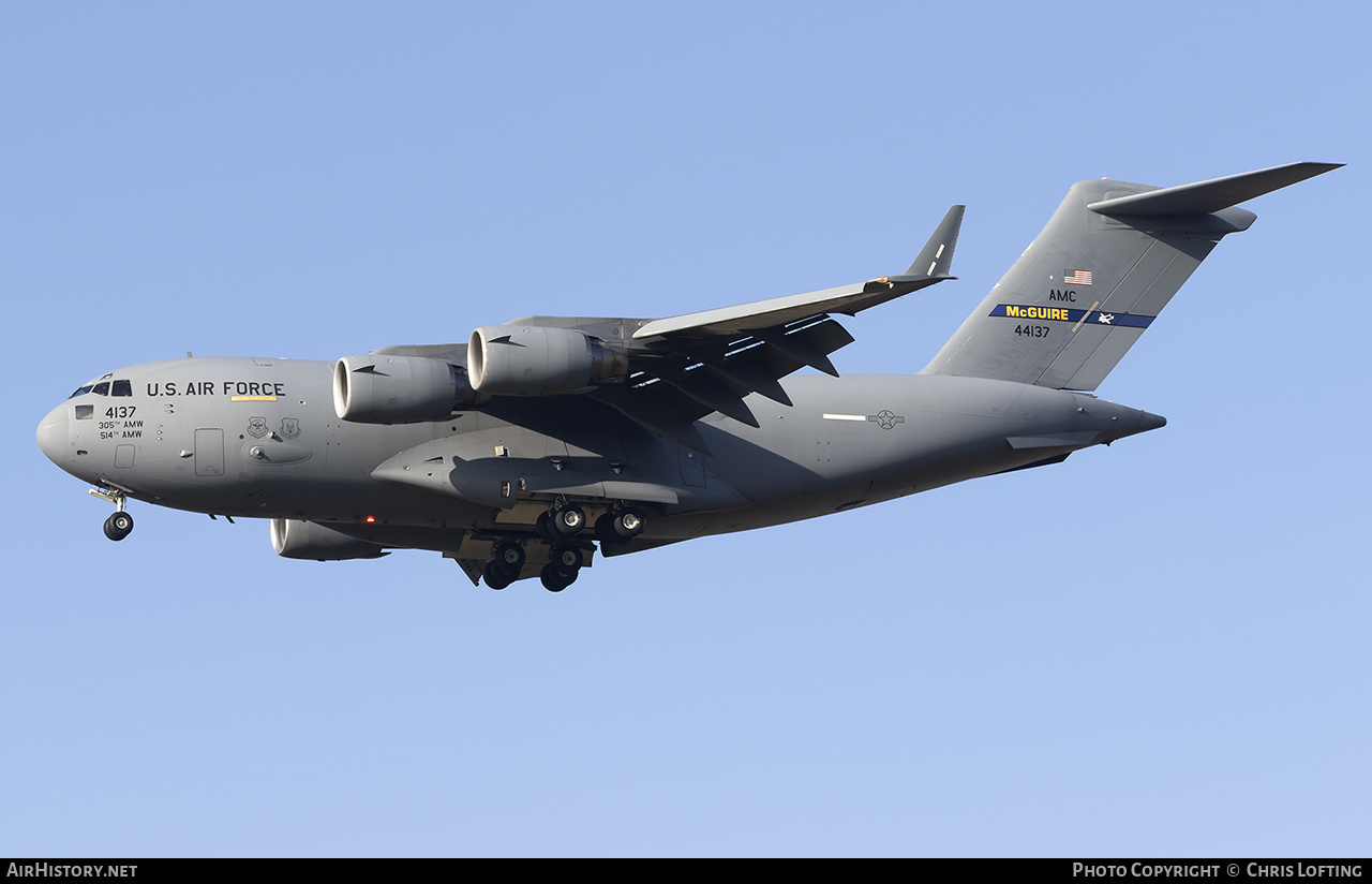 Aircraft Photo of 04-4137 / 44137 | Boeing C-17A Globemaster III | USA - Air Force | AirHistory.net #551188