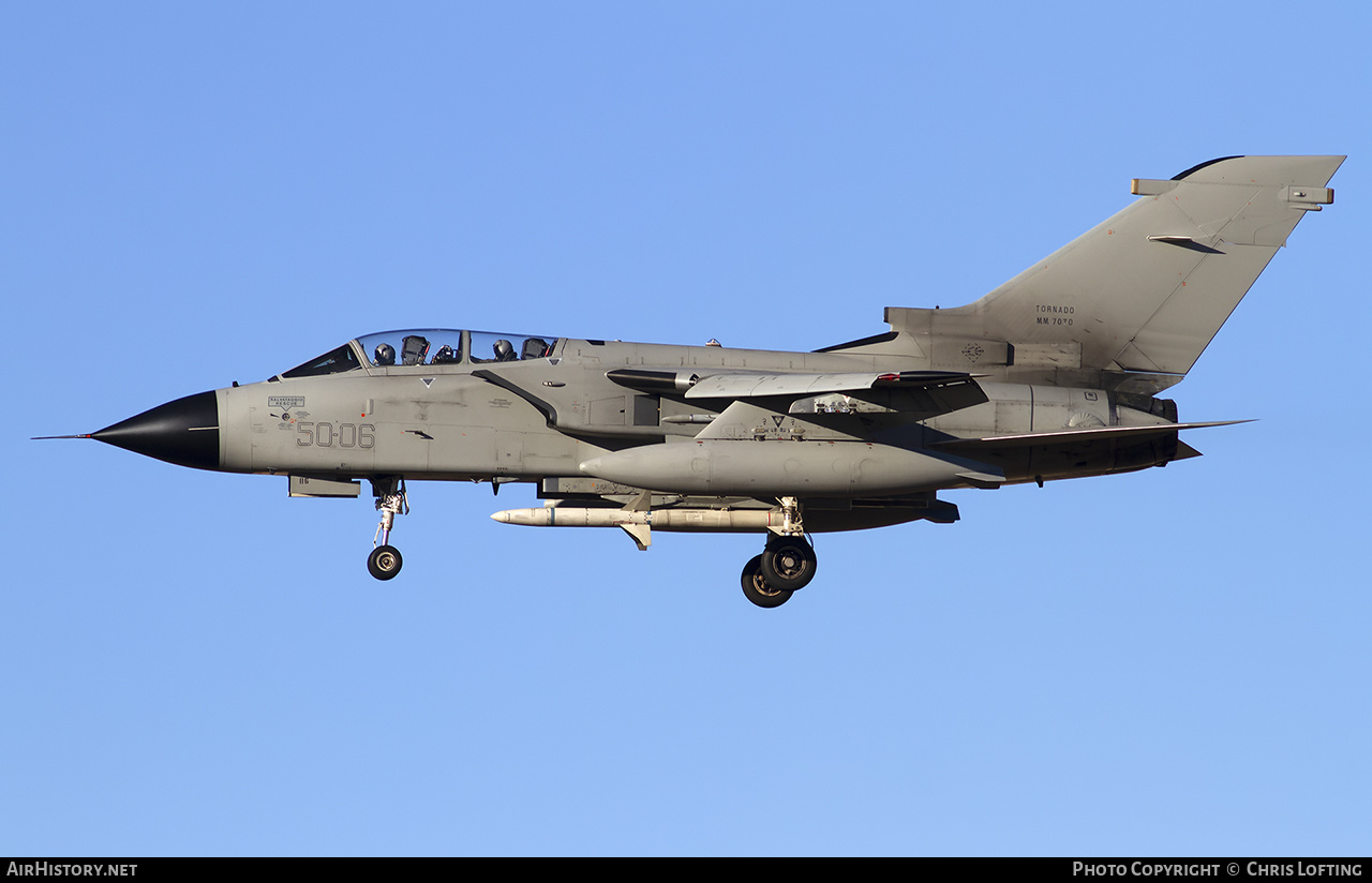 Aircraft Photo of MM7070 | Panavia Tornado ECR | Italy - Air Force | AirHistory.net #551192