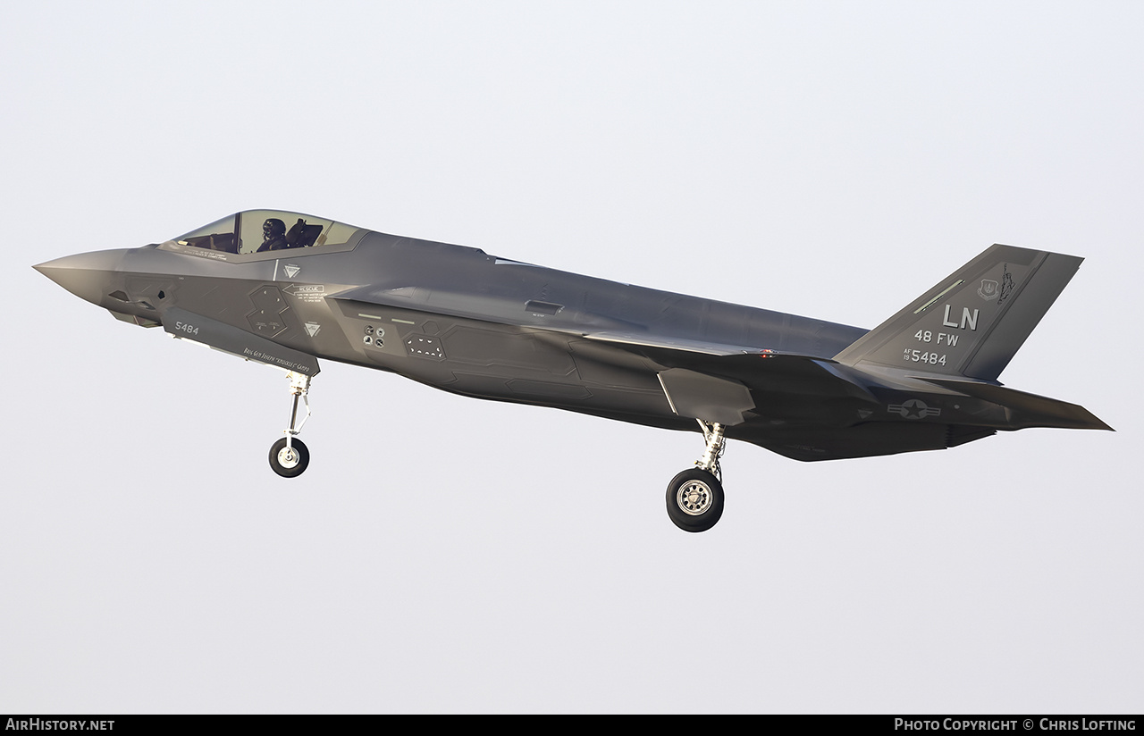 Aircraft Photo of 19-5484 / AF19-5484 | Lockheed Martin F-35A Lightning II | USA - Air Force | AirHistory.net #551194