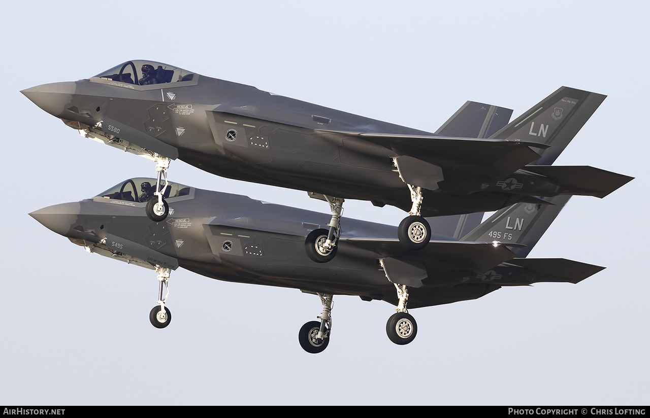Aircraft Photo of 20-5580 / AF20-5580 | Lockheed Martin F-35A Lightning II | USA - Air Force | AirHistory.net #551196