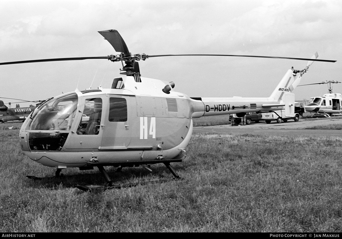 Aircraft Photo of D-HDDV | MBB BO-105D | AirHistory.net #551201
