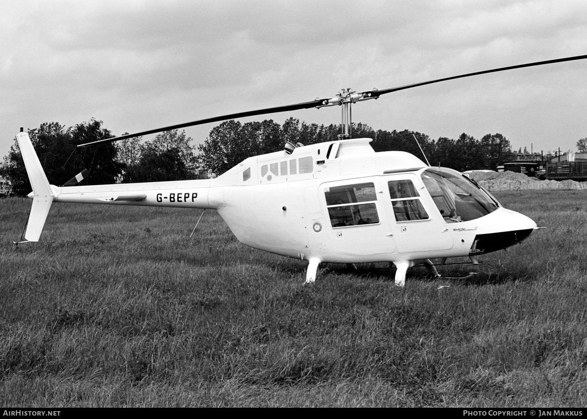 Aircraft Photo of G-BEPP | Agusta AB-206B Jetranger | AirHistory.net #551210